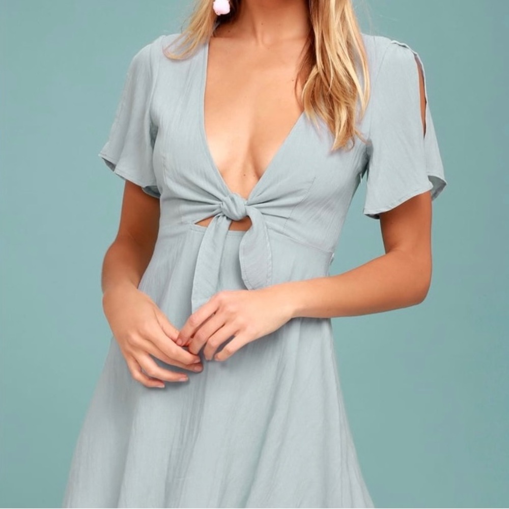 Lulus Sea Day Skater Dress